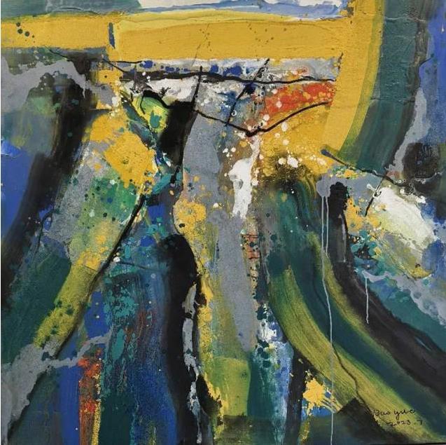 “大象有声——詹保国抽象艺术作品展”本周六将在威海开展
